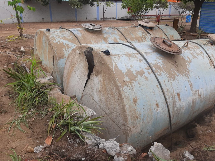 gestión de desechos de combustibles en Ecuador